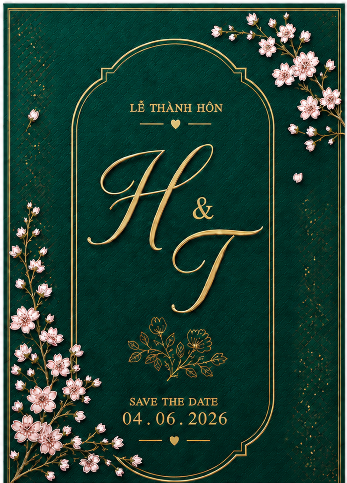 Lễ Thành Hôn — H & T — 04·06·2026